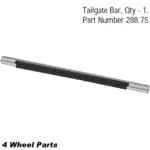 Heckklappen leiste von Bestop passend für Jeep CJ 76-86, Wrangler YJ 87-95, TJ 96-06