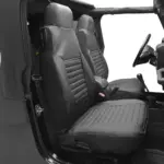 Bestop Sitzbezügeset vorn Black Denim passend für Jeep Wrangler YJ 92 - 95