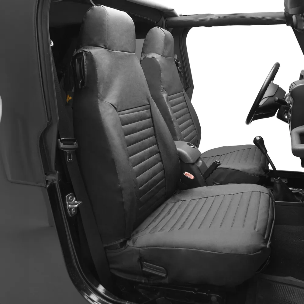 Bestop Sitzbezügeset vorn Black Denim passend für Jeep Wrangler YJ 92 - 95