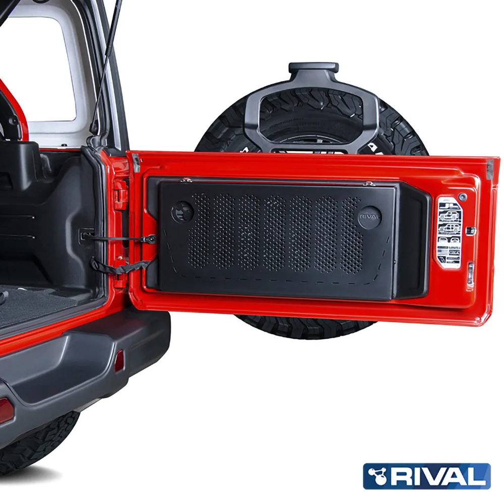 Heckklappentisch Rival 4x4 Aluminum passend für Jeep Wrangler JL (18-)
