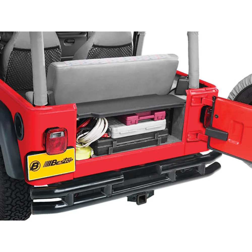Instatrunk schwarz matt - Wrangler TJ: 96 - 06