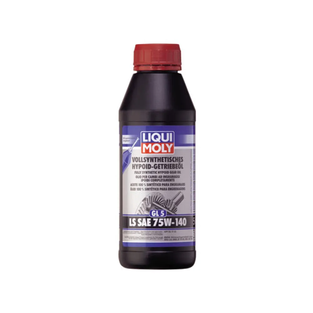 Vollsynthetisches Hypoid Getriebe-Öl (GL5) 75W-140 500 ml
