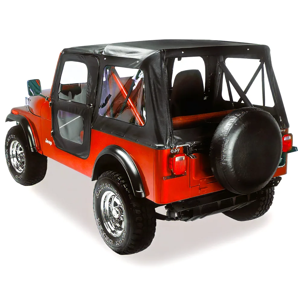 Bestop Ersatz-Softtop Black Crush Jeep CJ: 76 - 86