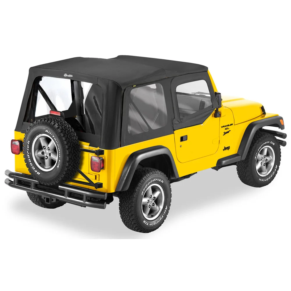 Ersatz-Softtop ohne Gestänge Black Denim TJ 96-02