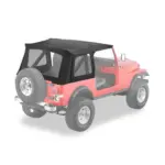 Ersatz-Softtop ohne Gestänge Black Denim TJ 96-02