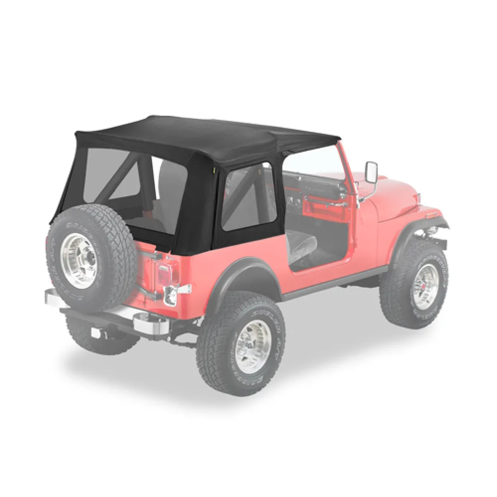 Ersatz-Softtop ohne Gestänge Black Denim TJ 96-02
