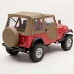 Bestop Supertop mit teilbaren Softtoptüren Tan CJ5: 55 - 75