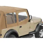 Bestop Steckfensterset für Halbtüren Spice passend für Jeep Wrangler YJ 88-95