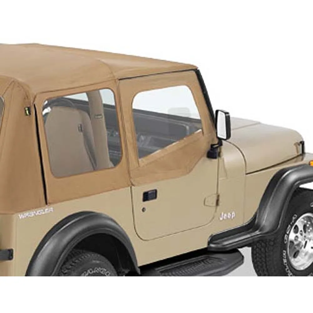 Bestop Steckfensterset für Halbtüren Spice passend für Jeep Wrangler YJ 88-95