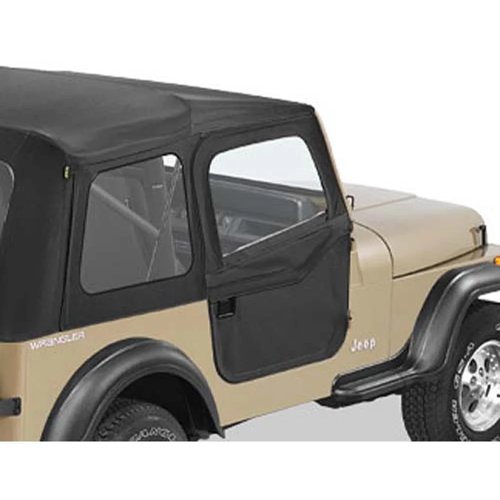 Teilbare Türen Black Crush Bestop passend für Jeep CJ7 (80-86) & Wrangler YJ (87-95)