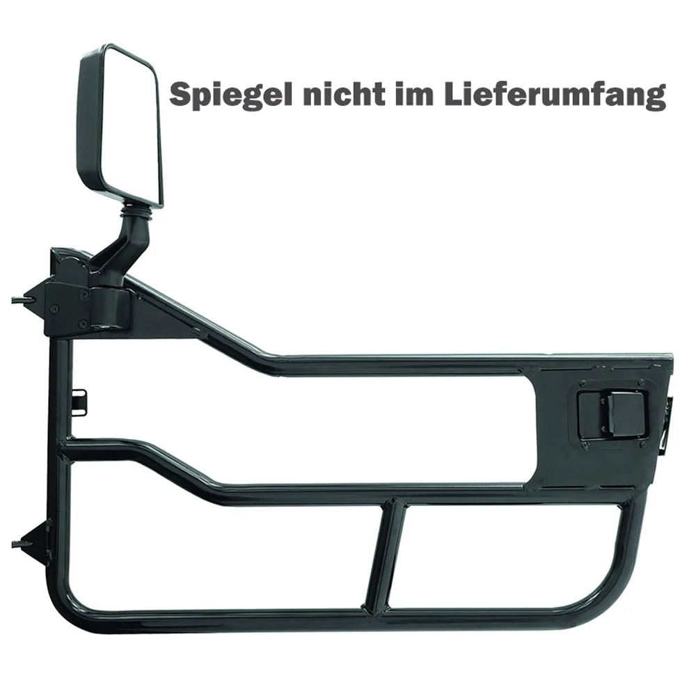 Bestop Element Half Doors Schwarz passend für Jeep CJ7 80-86, Wrangler YJ 87-95