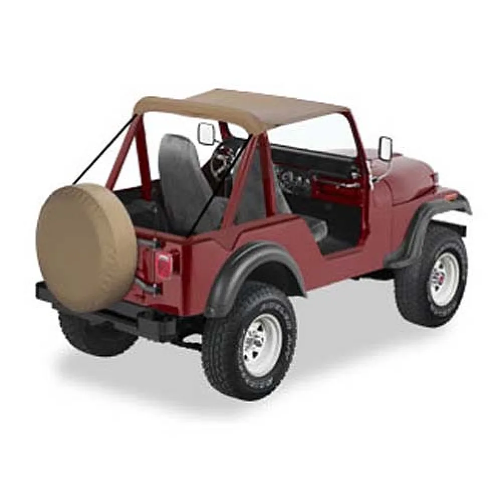 Bestop Traditional Bikinitop Tan CJ5: 55 - 75