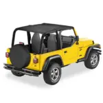 Header Bikinitop Safari Version Black Denim TJ 96-