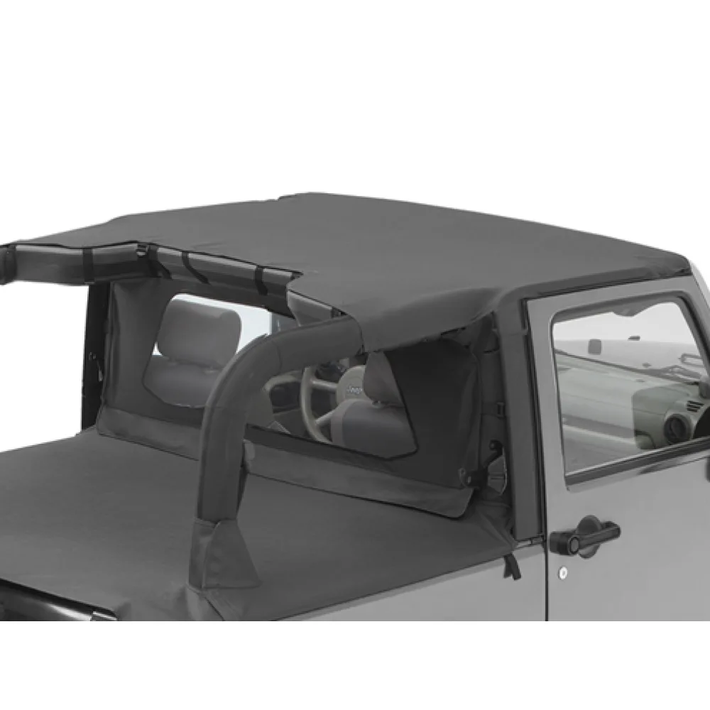 Header Bikinitop Black Diamond 2 Türer Jeep JK 07-09