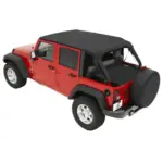 Header Bikinitop Safari Version Black Diamond 4-Türer Jeep JK 07-09