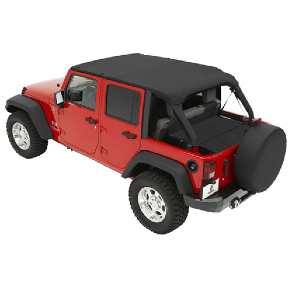 Header Bikinitop Safari Version  Black Diamond 4-Türer Jeep JK 07-09