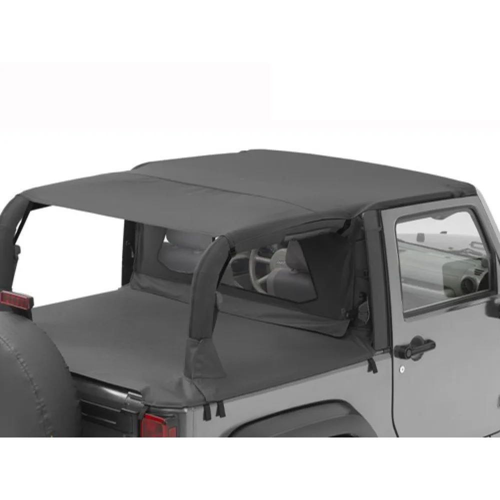 Header Bikinitop Safari Version Black Diamond 2-Türer Wrangler JK 07 - 09