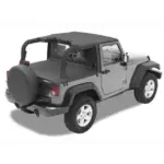 Header Bikinitop Black Diamond - 2-Türer Wrangler JK 10 - 18