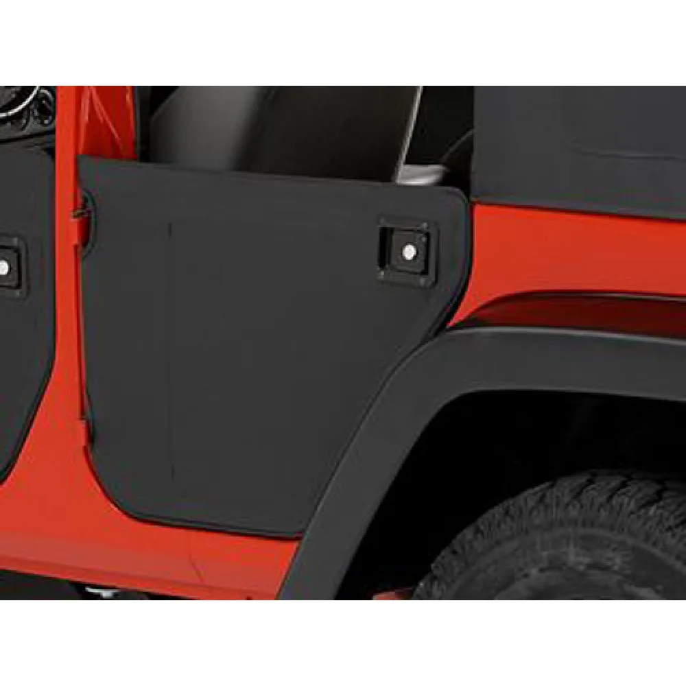 Halbtüren Set hinten Black Diamond Jeep JK 07-18
