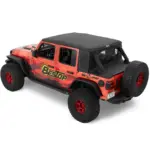 Bestop Trektop Halftop Black Twill passend für Jeep Wrangler JL Unlimited (18-)