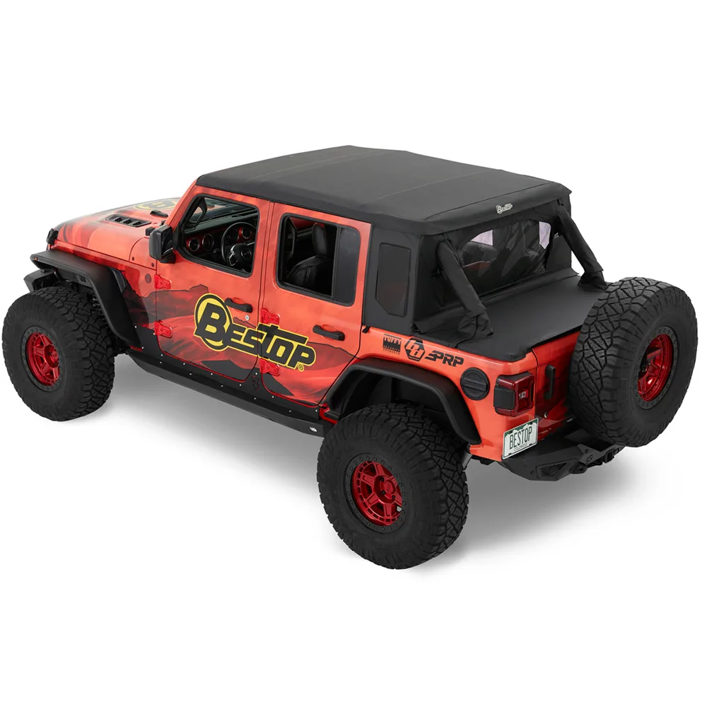 Trektop Halftop Black Diamond von Bestop passend für Jeep Wrangler JL Unlimited 18-