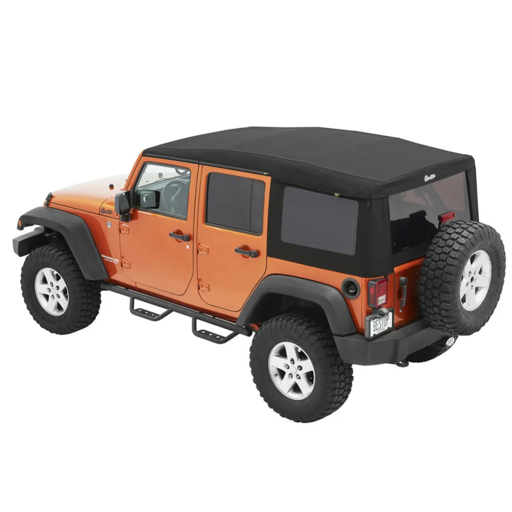 Bestop Supertop Ultra Black Twill passend für Jeep Wrangler JK Unlimited (07-18)