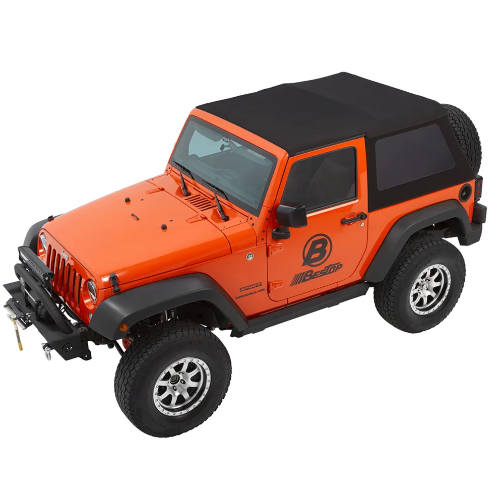 Trektop NX Glide Black Twill Bestop passend für Jeep Wrangler JK (07-18)