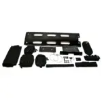 Overhead Konsole Black - Wrangler TJ: 97 - 06