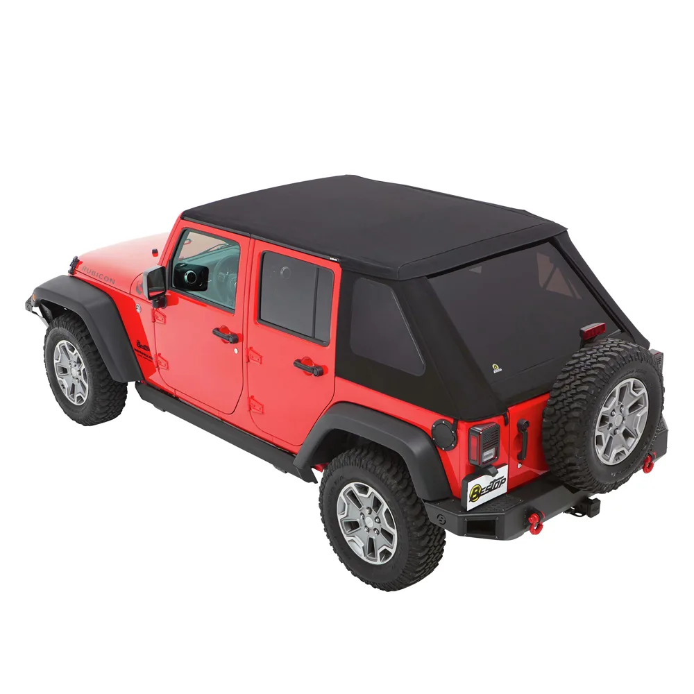 Bestop Trektop NX Plus Factory Style Black Diamond passend für Jeep Wrangler JK 07-18