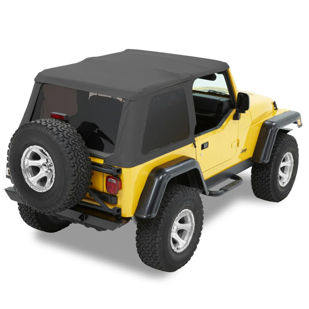 Trektop NX  Black Twill - Wrangler TJ 96-06
