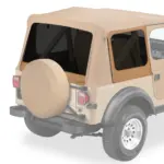 Bestop getönte Scheiben passend für Jeep Wrangler YJ (88-95) Farbe Spice