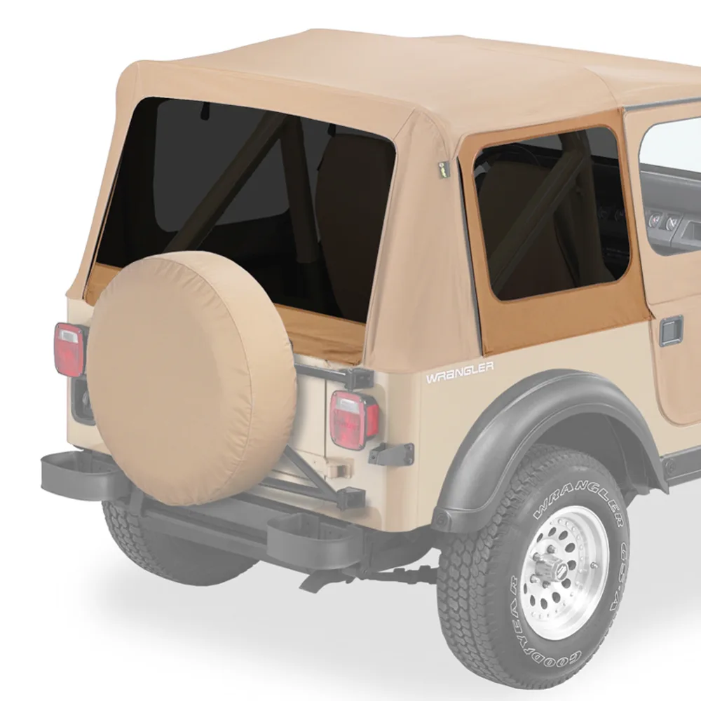 Bestop getönte Scheiben passend für Jeep Wrangler YJ (88-95) Farbe Spice