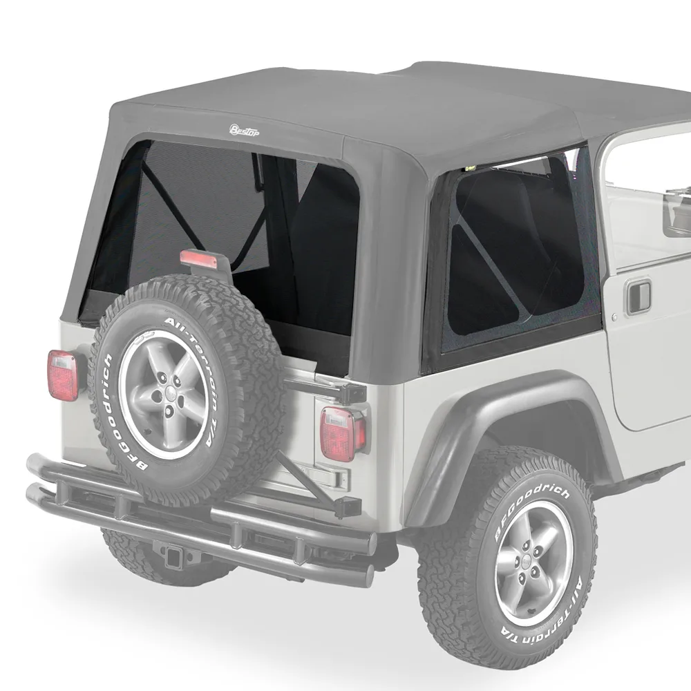 Getönte Scheiben Supertop Black Diamond - TJ 03-06