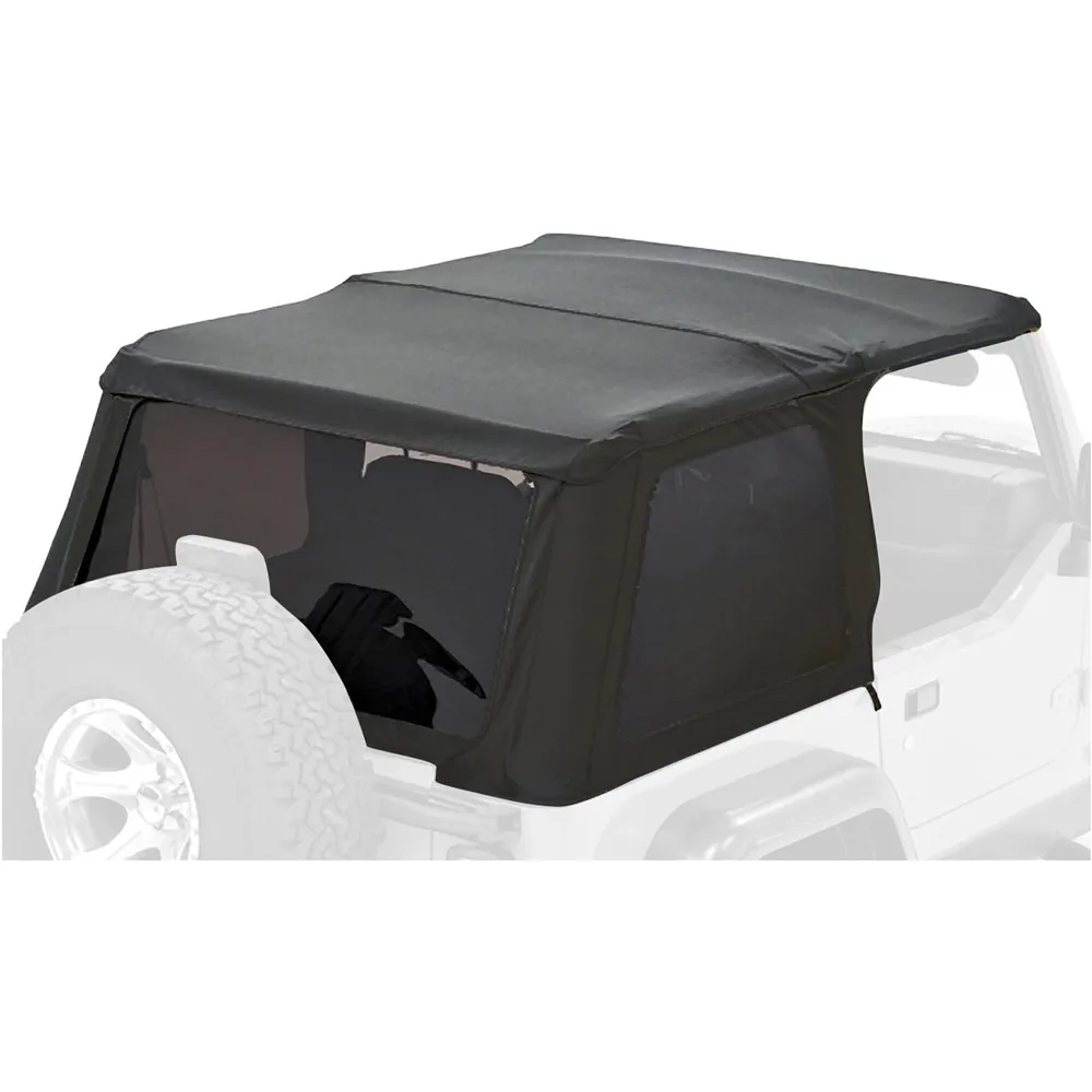 Ersatz Softtop Trektop NX Black Twill - Wrangler TJ 96-06