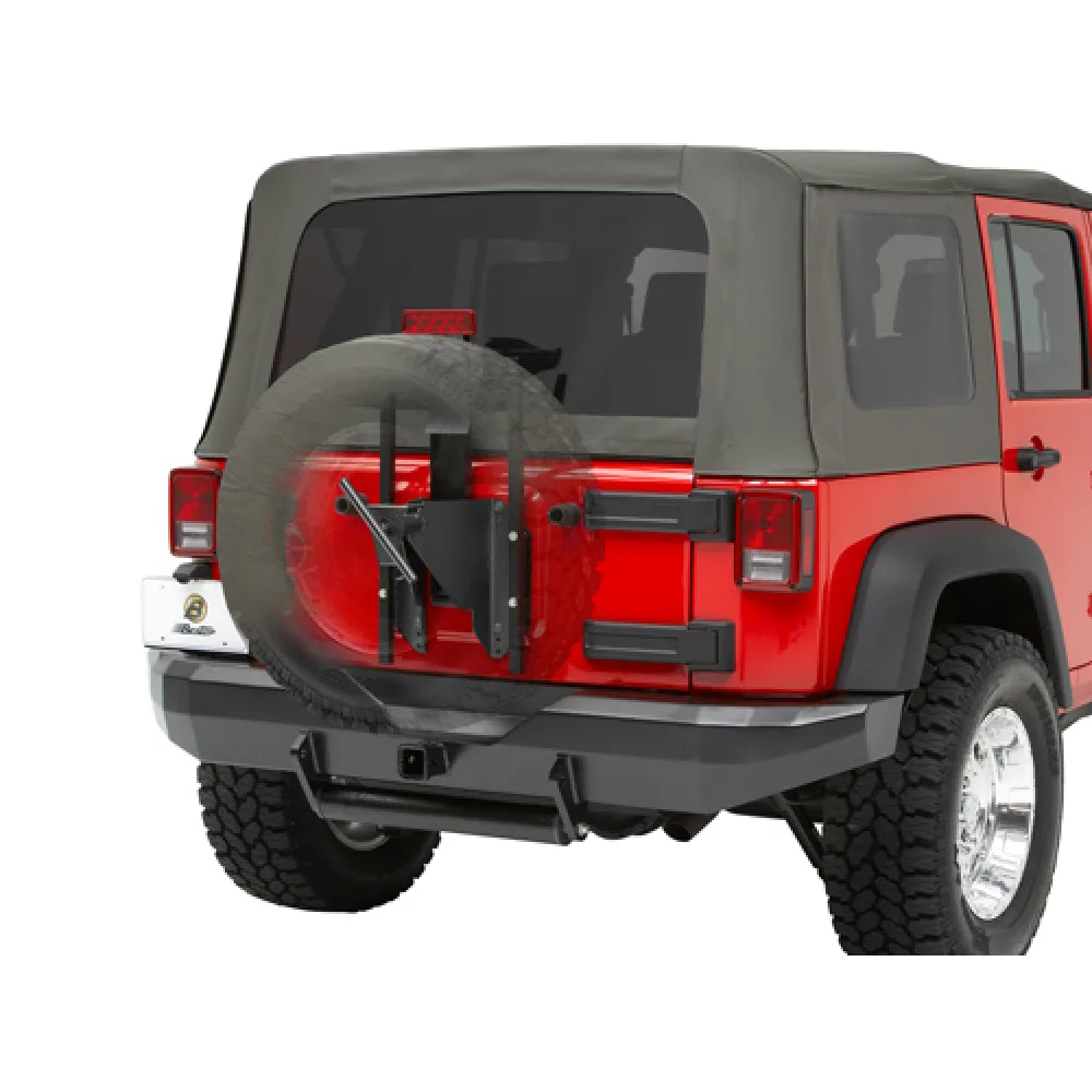 Bestop Reserveradhalter bis 37" Reifen Jeep JK 07-18