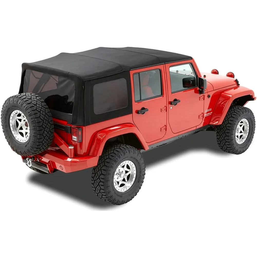 Ersatz Softtop 4-Türer Black Twill Jeep JK 10-18