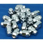 Radmutternset Chrom 20 Stück passend für Jeep Wrangler YJ TJ JK Cherokee XJ KJ