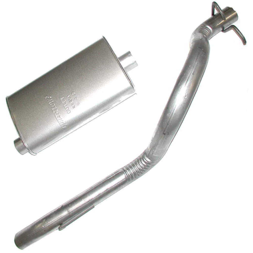 Auspufftopf + Endrohr 2.5-L.+4.0-L.