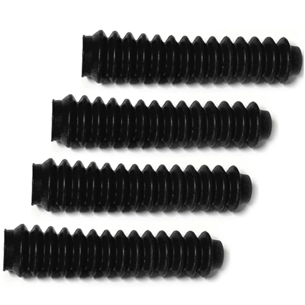 Staubmanschetten black 4 Stück passend für Pro Comp, Trailmaster, Dick Cepek, Rancho