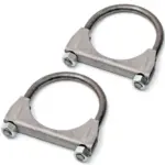 Auspuffschelle 2 Stück 2,5 63,5mm passend für Jeep CJ 74-86