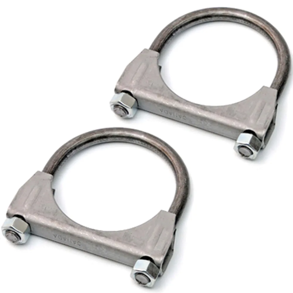 Auspuffschelle 2 Stück 2,5 63,5mm passend für Jeep CJ 74-86