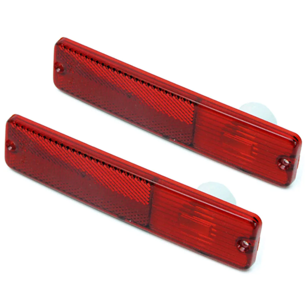 Blinker seitlich rechts+links rot hinten Crown Automotive passend für Jeep CJ 72-86