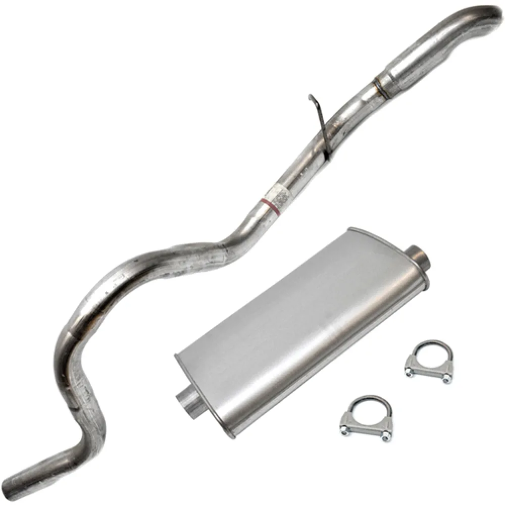 Auspufftopf + Endrohr inkl. Schellen 4,0 L passend für Jeep Grand Cherokee ZJ / ZG 98