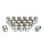 Radmutternset 20 Stück Edelstahl 1/2 passend für Jeep (1964-2008)