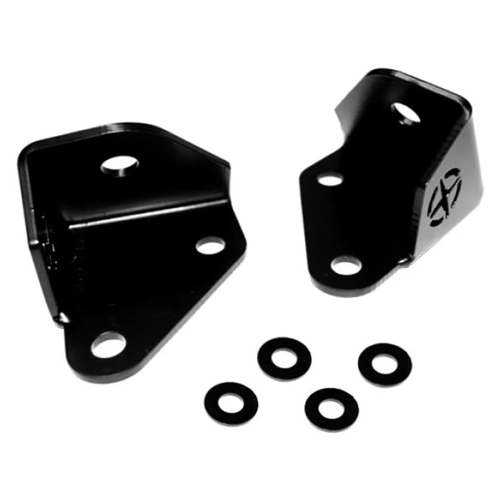 Lampenhalter für A-Säule  Paar EVO MFG  schwarz beschichtet