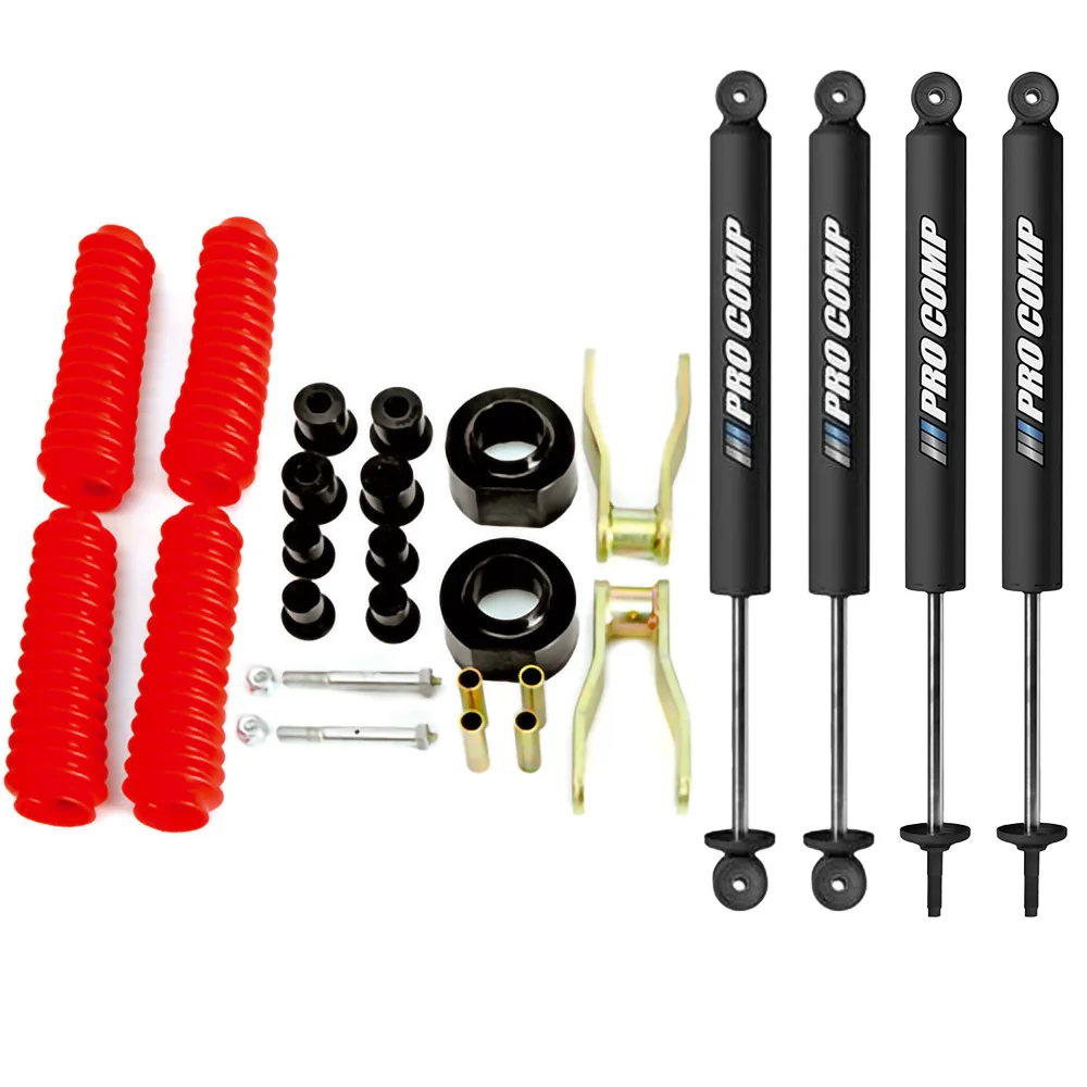 Pro Comp Fahrwerk +1,5'' = +40mm mit ProComp Stoßdämpfer - Cherokee XJ 84 - 01