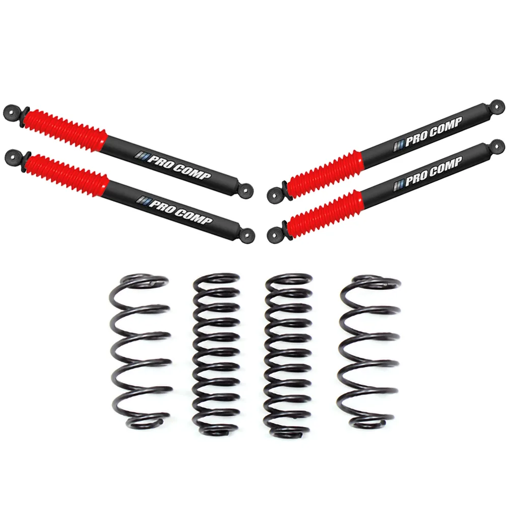 Fahrwerk +2'' = 50mm mit ProComp Stoßdämpfer
