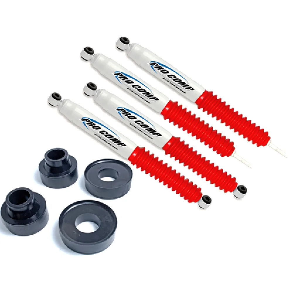 Fahrwerk +2 = 50mm mit ProComp Stoßdämpfer inkl. Teilegutachten passend für Jeep Grand Cherokee WJ/WG 99-04