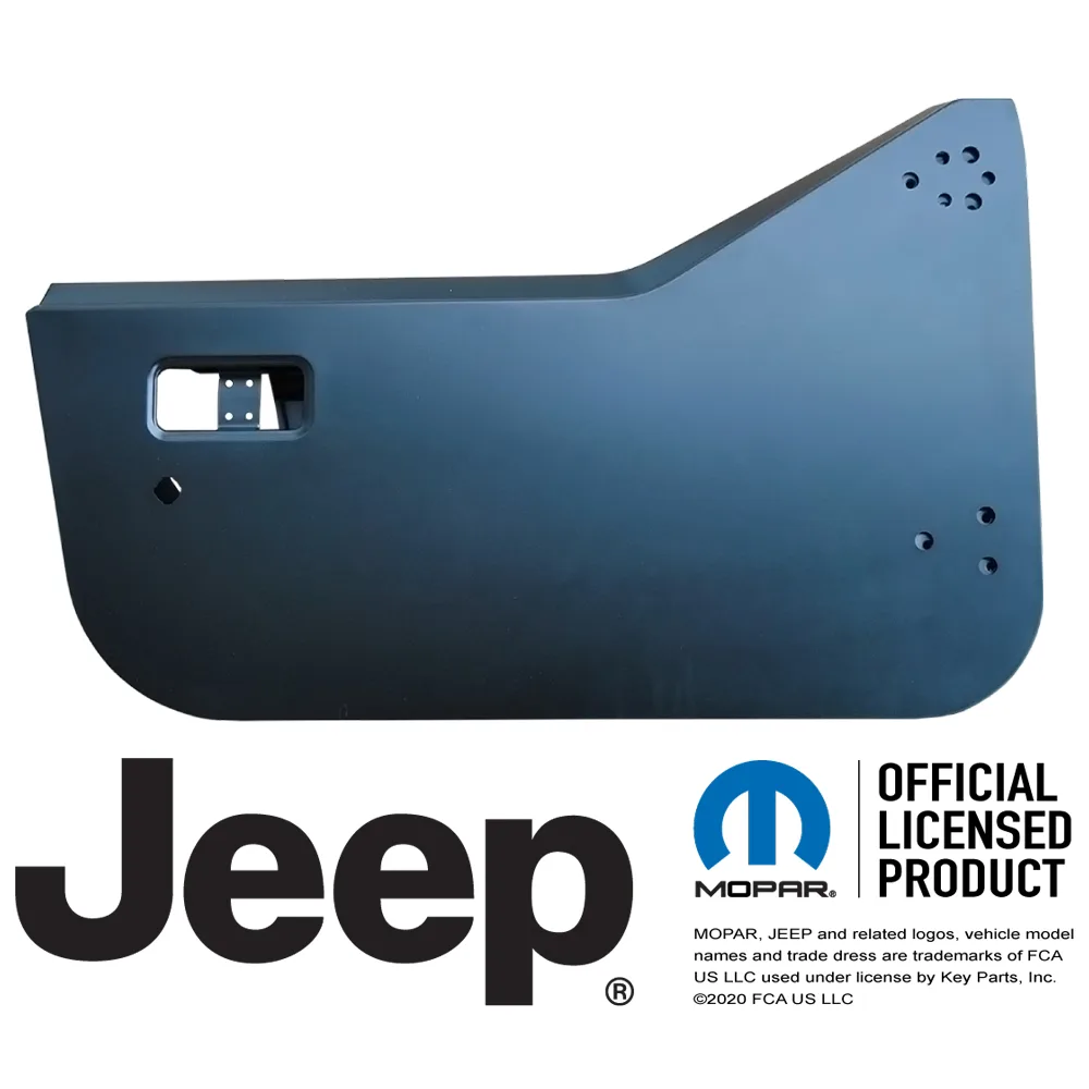 Stahl Halbtüre Beifahrerseite / rechts Keyparts passend für Jeep Wrangler YJ (87-95)