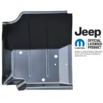 Bodenblech vorne Beifahrerseite KeyParts passend für Jeep CJ (76-86) & Wrangler YJ (87-96)